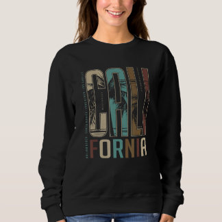 Sweatshirt Été de plage vintage Californie rétro surf vintage