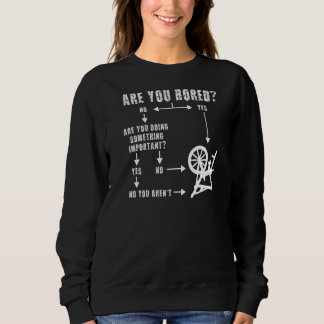 Sweatshirt Êtes-vous ennuyé Flowchart Décision Machine