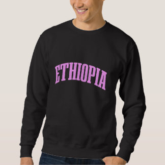 Sweatshirt Ethiopie Fierté des racines éthiopiennes
