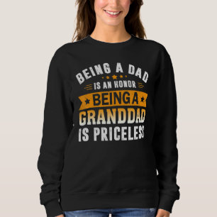 Sweatshirt Être Papa Est Un Honneur Être Grand-Père Est Un Pr