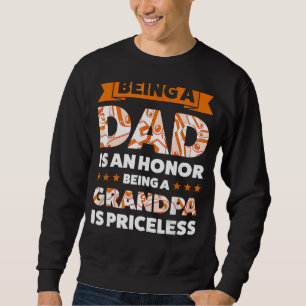 Sweatshirt Être Papa Est Un Honneur Être Une Famille De Grand