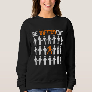 Sweatshirt Être un joueur de football américain différent