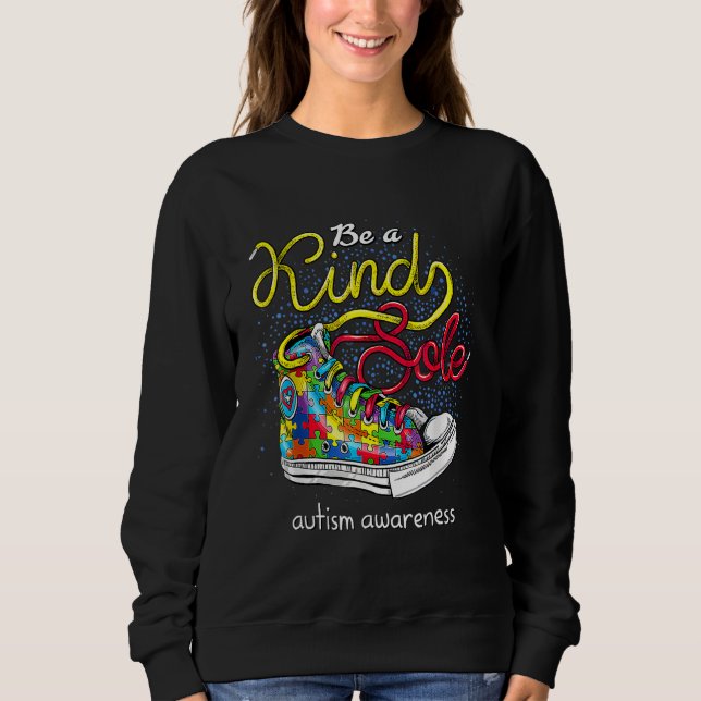 Sweatshirt Être Une Sensibilisation sur l'autisme Sole Genre  (Devant)