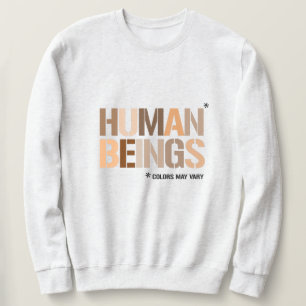 Sweatshirt ÊTRES HUMAINS : Les couleurs peuvent varier