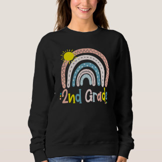 Sweatshirt Étudiant Boho Rainbow de 2e année à Sch
