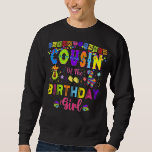 Sweatshirt Éventail mexicain Avocato Anniversaire tenue fille