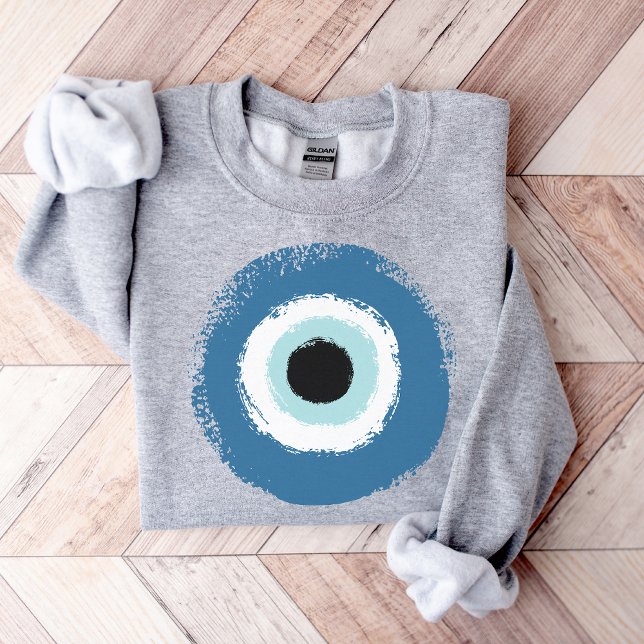 Sweatshirt Evil Eye Sweatshirt, Chemise Cadeau de Protection  (Créateur téléchargé)