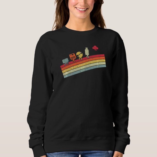 Sweatshirt Évolution Cloud Coding Programmation Développeur M (Devant)