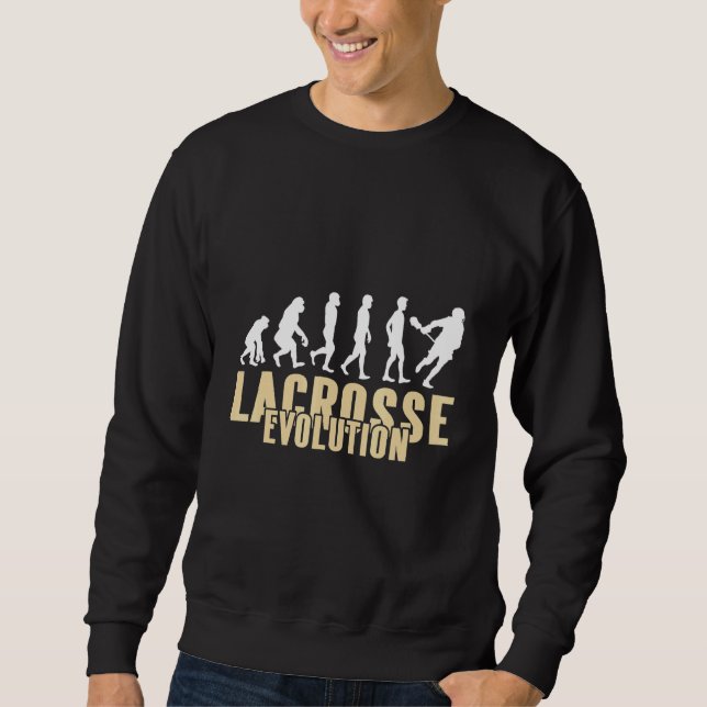 Sweatshirt Évolution de la crosse Incroyable Cool Présent   (Devant)