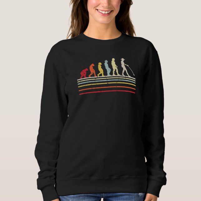 Sweatshirt Évolution de l'ensemble de détecteurs de métal rét (Devant)