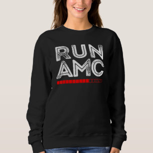 Sweatshirt Exécuter Amc CryptoCurrency Trading Stock Investir