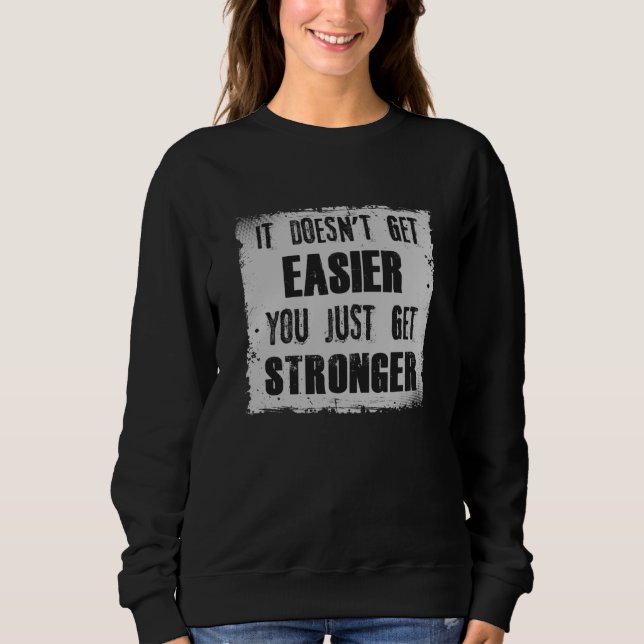 Sweatshirt Exercice Fitness Gym Workout Sport Drôle Idée Cade (Devant)