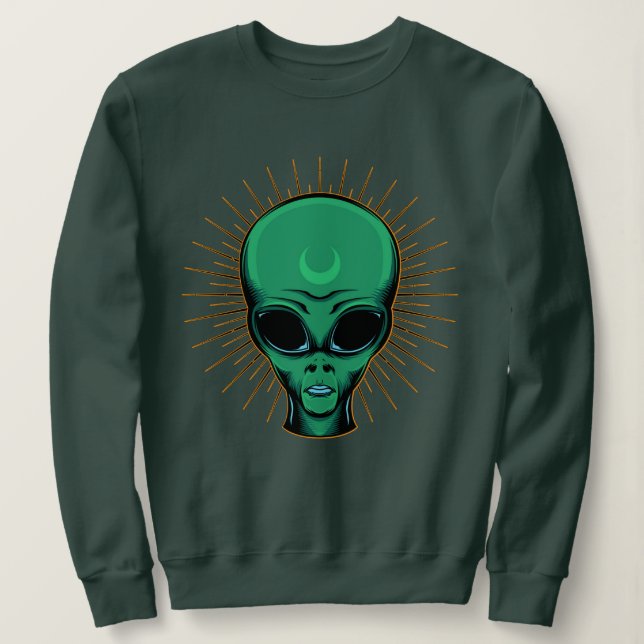 Sweatshirt extraterrestre (Design devant)