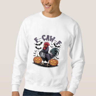 Sweatshirt F Caw F Humor Crow Gothic Funny Style
