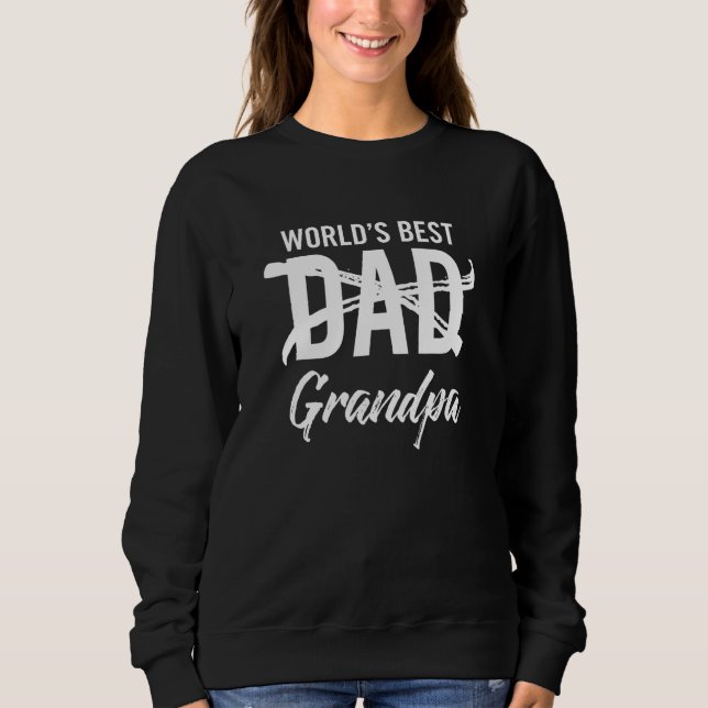 Sweatshirt Faire-part de grossesse pour grands-parents 1 (Devant)