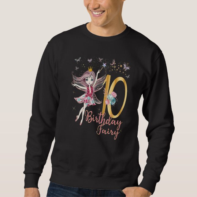 Sweatshirt Fairy Tale Fairies Birthday Outfit   (Devant)
