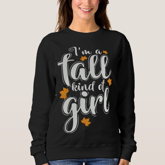 Sweatshirt Fall I m a Fall Kind of Girl (Devant)