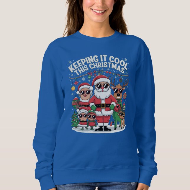 Sweatshirt Famille cool (Devant)
