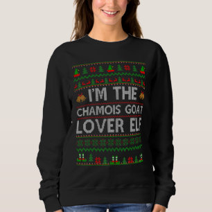 Sweatshirt Famille Correspondant Vilain Chèvre Chamois Elf Ch