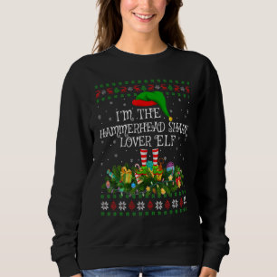 Sweatshirt Famille Correspondante Feu de marteau requin Elf C