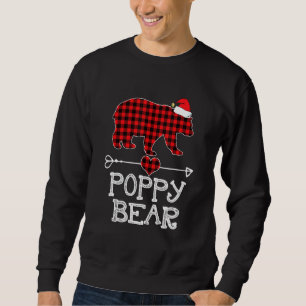 Sweatshirt Famille de Pyjama Correspondant à l'Ours De Pavot