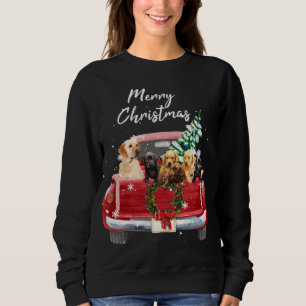 Sweatshirt Famille de récupération Labrador Camion Pajama de 