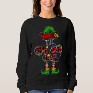 Sweatshirt Famille d'elfes de maman cool jumelage Noël Buffal