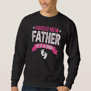 Sweatshirt Famille Genre Révéler Fière Nouveau Père C'est une