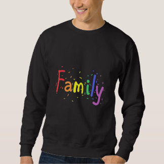 Sweatshirt Famille Lgbt Gif Hommes Femmes