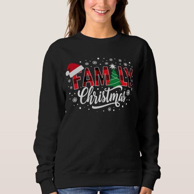 Sweatshirt Family Christmas (Devant)