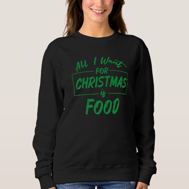 Sweatshirt Family Christmas Pajama Saying For Holiday Food    (Devant)