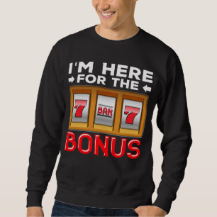 Sweatshirt Fan de jeu de machine à sous Funny Casino