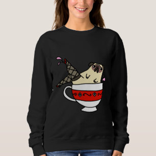 Sweatshirt Fancy Legs Teacup Carlin Essential T-shirt 702