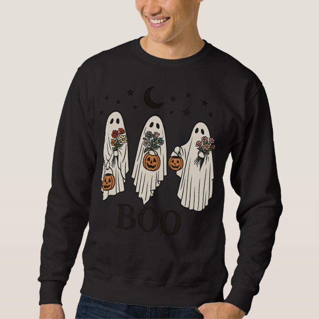 Sweatshirt fantôme mignon (Devant)