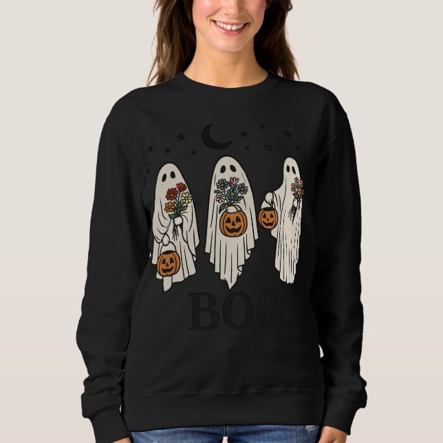Sweatshirt fantôme mignon (Devant)