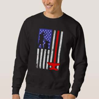 Sweatshirt Farrier Horseshoe Hoof Trimming Equine Shoe _4