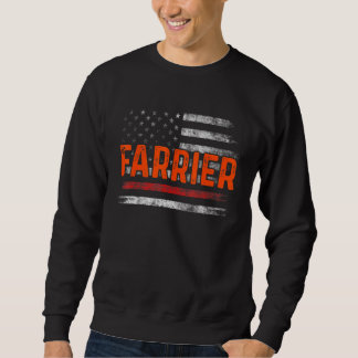 Sweatshirt Farrier Horseshoe Hoof Trimming Equine Shoeing 34
