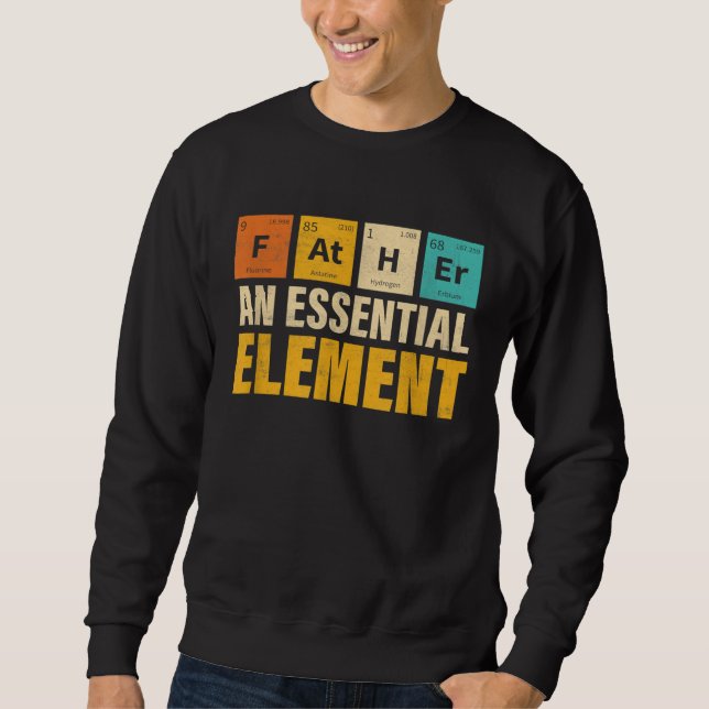 Sweatshirt Father An Essential Element  Period Fatheru2019s D (Devant)