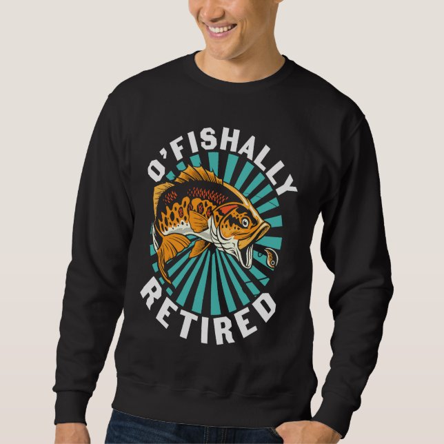 Sweatshirt Father's Day Fishing Fisherman  2 (Devant)
