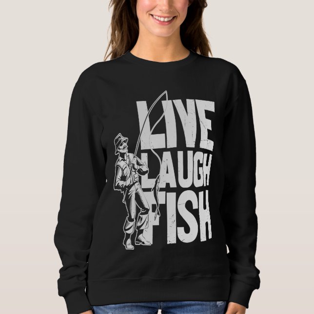 Sweatshirt Father's Day Fishing Fisherman  7 (Devant)