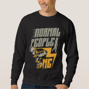 Sweatshirt Fauconnerie Ornithologie Ornithologue Fauconnier p