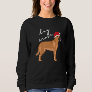 Sweatshirt Faune Sable Belge Malinois Chien Maman Noël