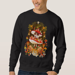 Sweatshirt Fée Champignon Mignonne Grunge Fairycore Conte de