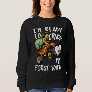 Sweatshirt Fée des dents Rex Monster Truck Hygiéniste dentair