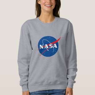 Sweatshirt féminine de la NASA (Moon Grey)