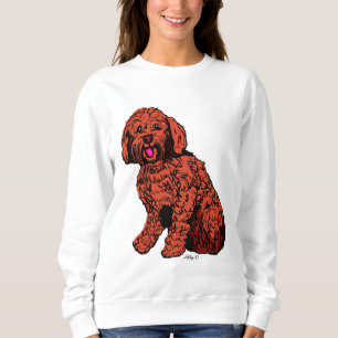 Sweatshirt féminine du Labradoodle