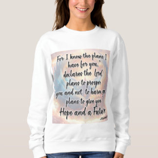 Sweatshirt féminine - Jérémie 29:11