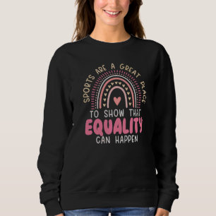 Sweatshirt Féminisme Donner les moyens Féministe Égal Égalité