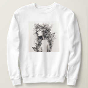 Sweatshirt Féministe Egalité moderne Pouvoir des filles Amo
