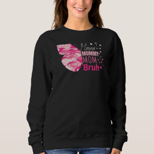Sweatshirt Femme Camo rose maman maman maman maman maman mama